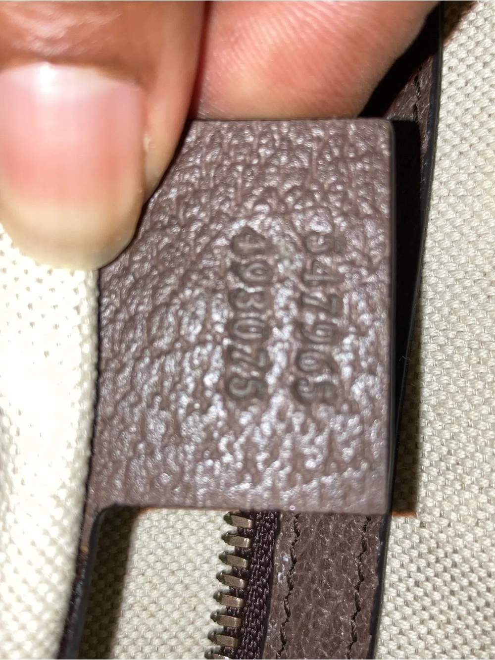 Gucci Beige/Brown GG Canvas Backpack with Green-Red Web and Gold Hardware